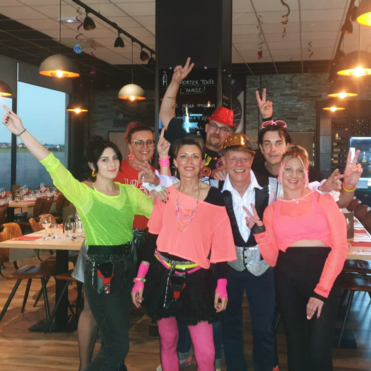 Restaurant Les Têtes Brûlées Soirées Années 80