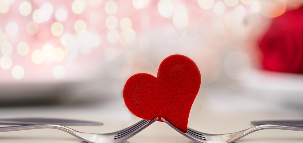 Restaurant Les Te^tes Brûlées Menu Saint-Valentin
