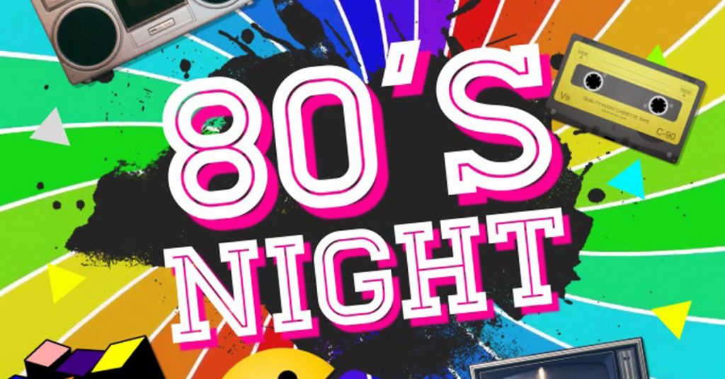 Soirée Années 80 à nos jours 30 sept 2022 resto Les Têtes Brûlées