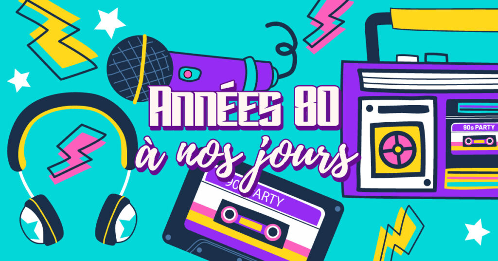 Soirée Années 80 à nos jours sam 1er avril 2023 resto Les Têtes Brûlées